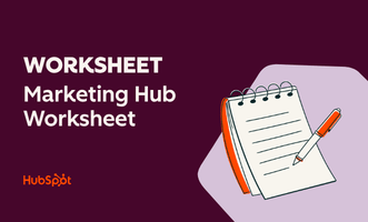 DE WORKSHEET Marketing Hub